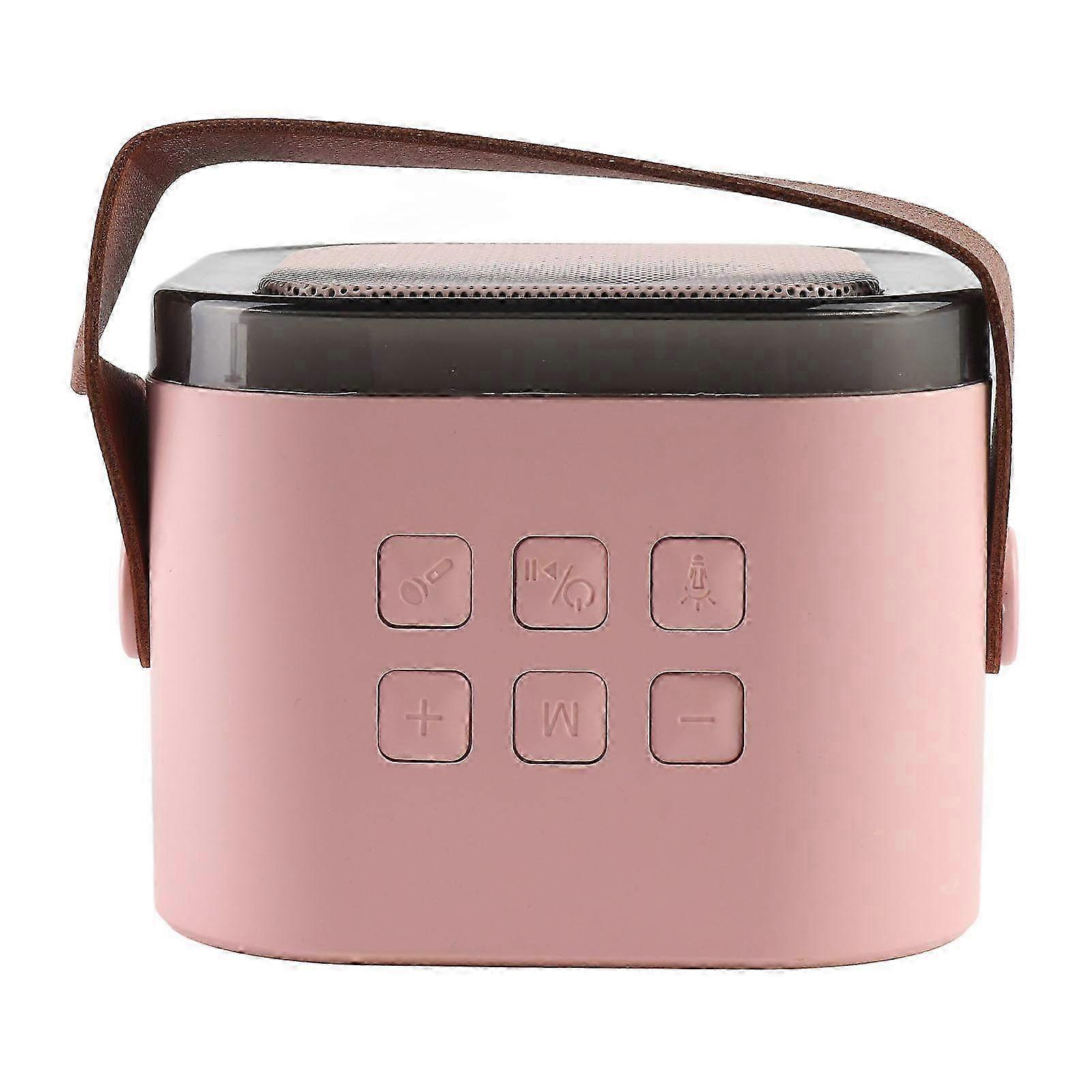 Mini Portable Wireless Bluetooth Karaoke Machine with Handheld Microphone & Speaker - Perfect for Home & Outdoor Singing Parties