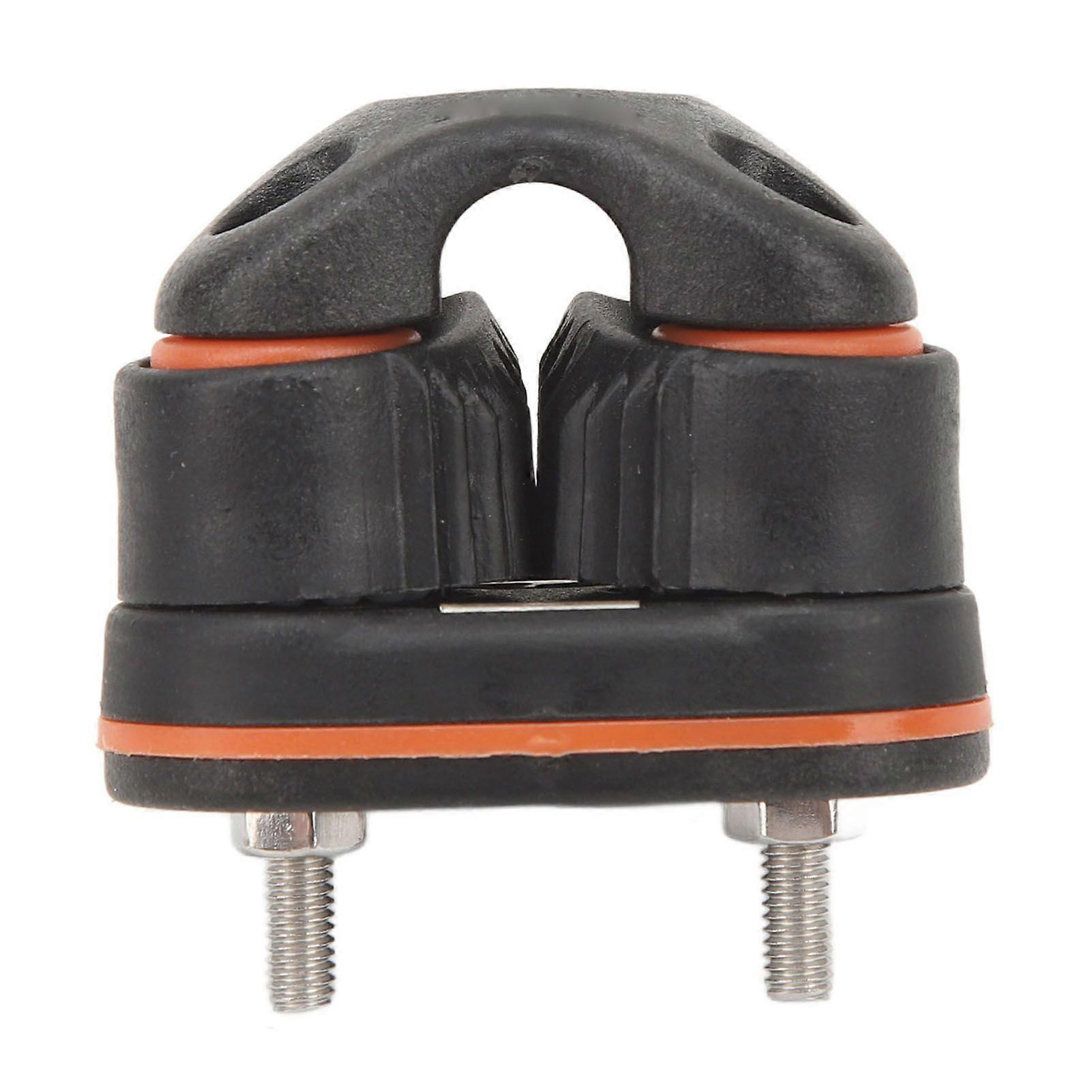 fast entry cam cleat guide ring for rope loops