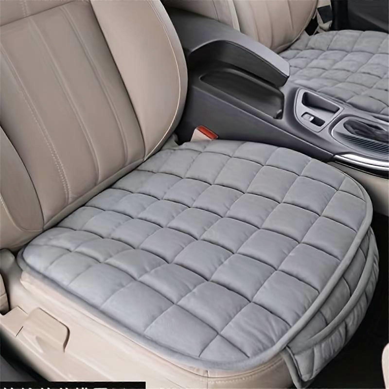Car Seat Cushion Soft and Warm ScratchResistant Comfortable for Car, Truck, SUV Gray