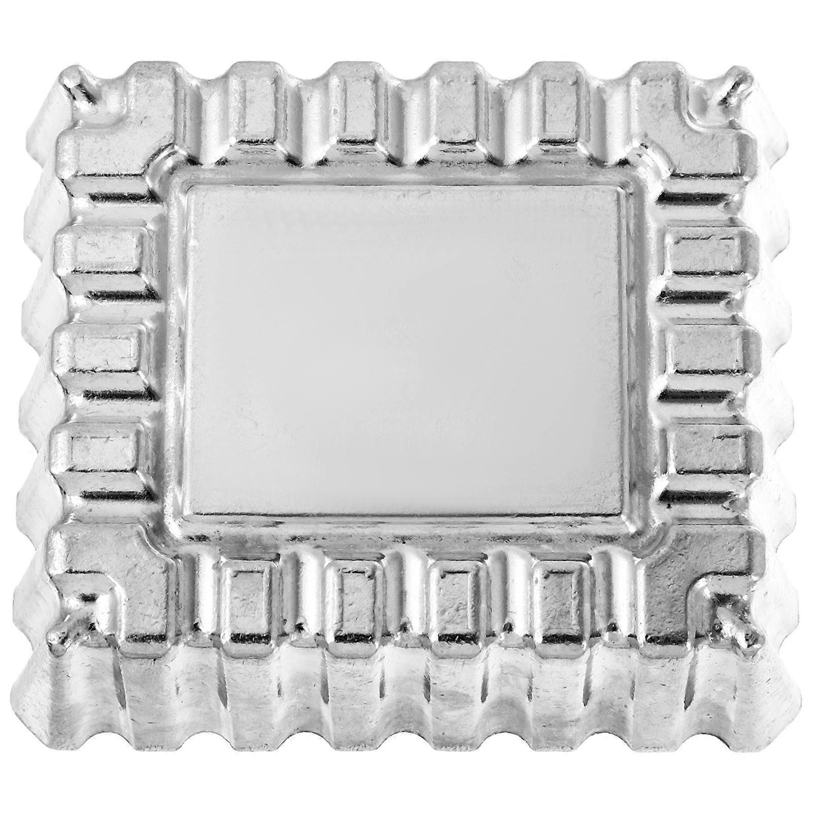 Dough Molding Timbale Mold Ideal Choice For Home Cooks Cooking 7X6.3X2CM Silver Aluminum Alloy 1Set
