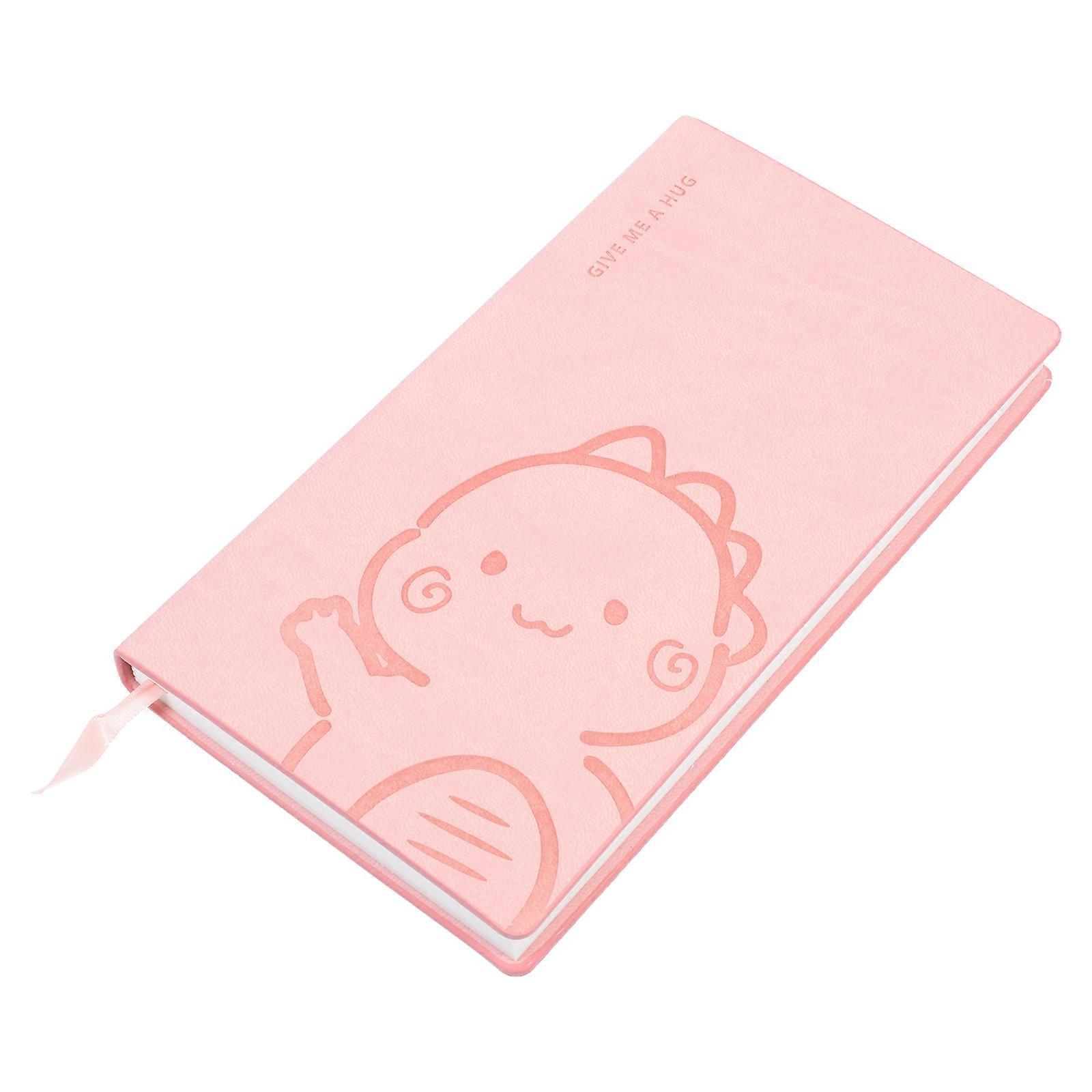 Cute Notepads Household Journal Notebook Adorable Small Notepad Pink Compact Light Weight Design For Everyday Use 1Pack