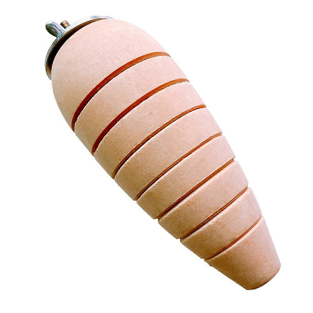Pet Carrot Chew for Hamsters & Rabbits Natural Khaki Silver Color, Teeth Grinding & Entertainment