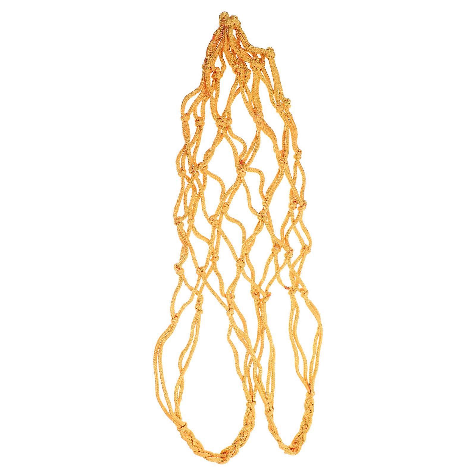 Heavy Duty Nylon Livestock Feeding Mesh Bag , Goats, Chickens Durable Thickened Net for Hay and Vegetable Feeding, and Clean Hanging Feeder