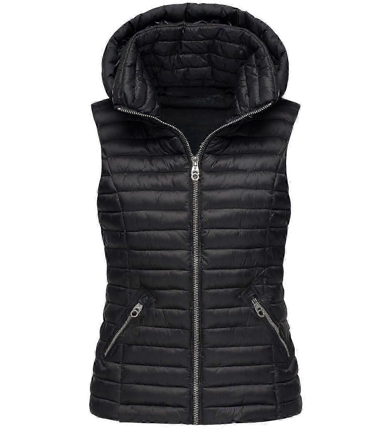 سترة سترة قطنية نسائية قطنية بلا أكمام سترة قطنية