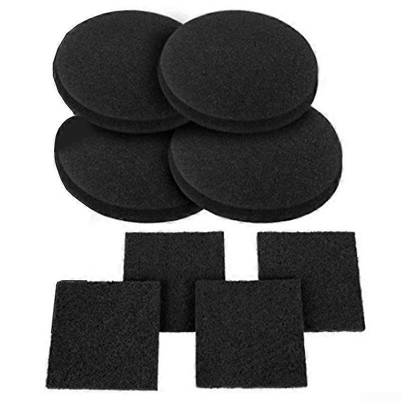 A complete solution for kitchen problems. Our set includes both square and round activated carbon filter designs.
