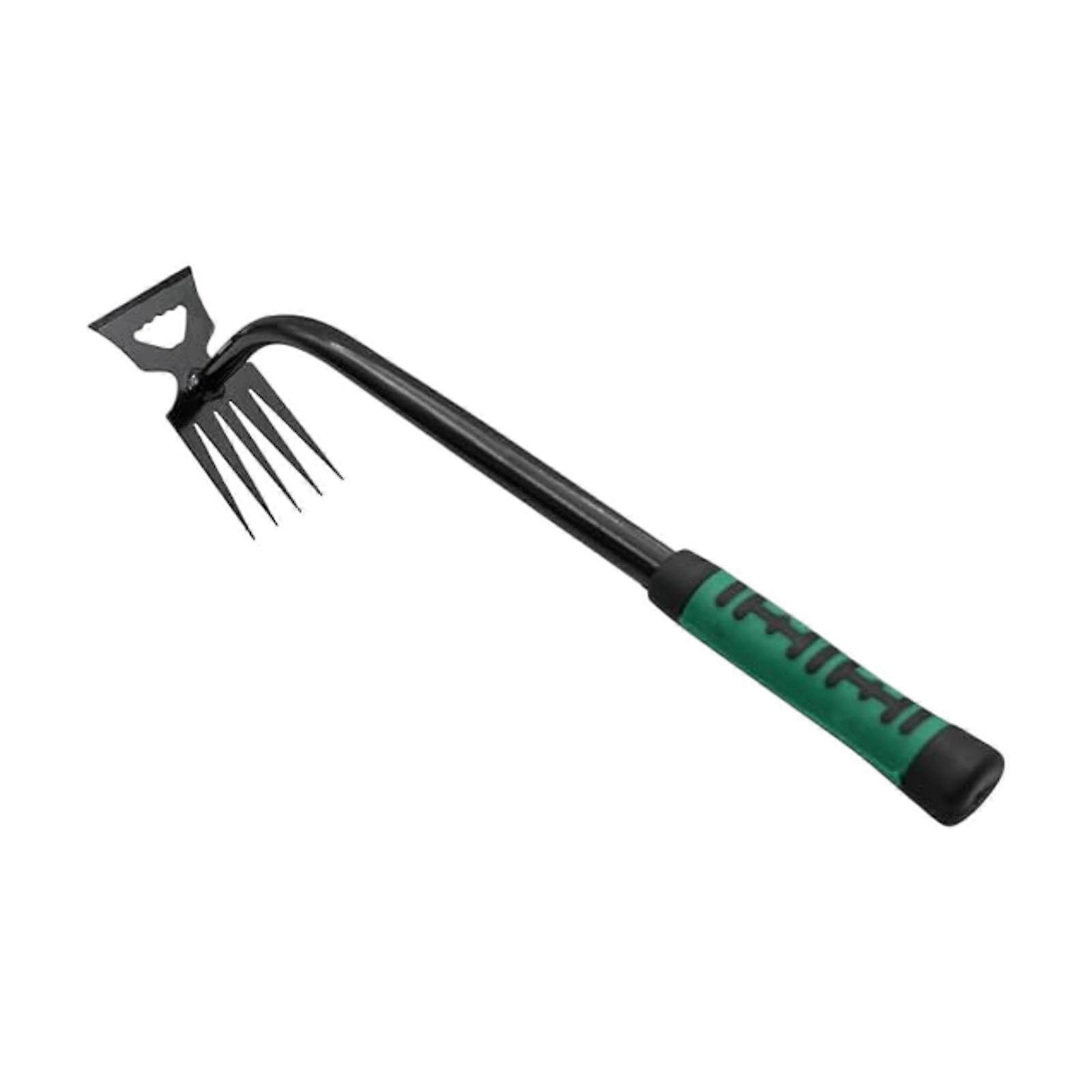 Ergonomic Weeding Tool 5-Tooth, Manual Weed Removal, Comfortable Grip, Ergonomic Handle, Garden Tool