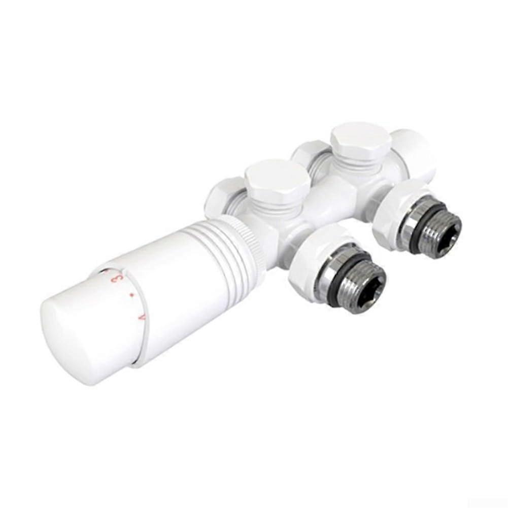 Innovative Integrated Valve Design For Improved Heating System Performance White Finish Universal Fit