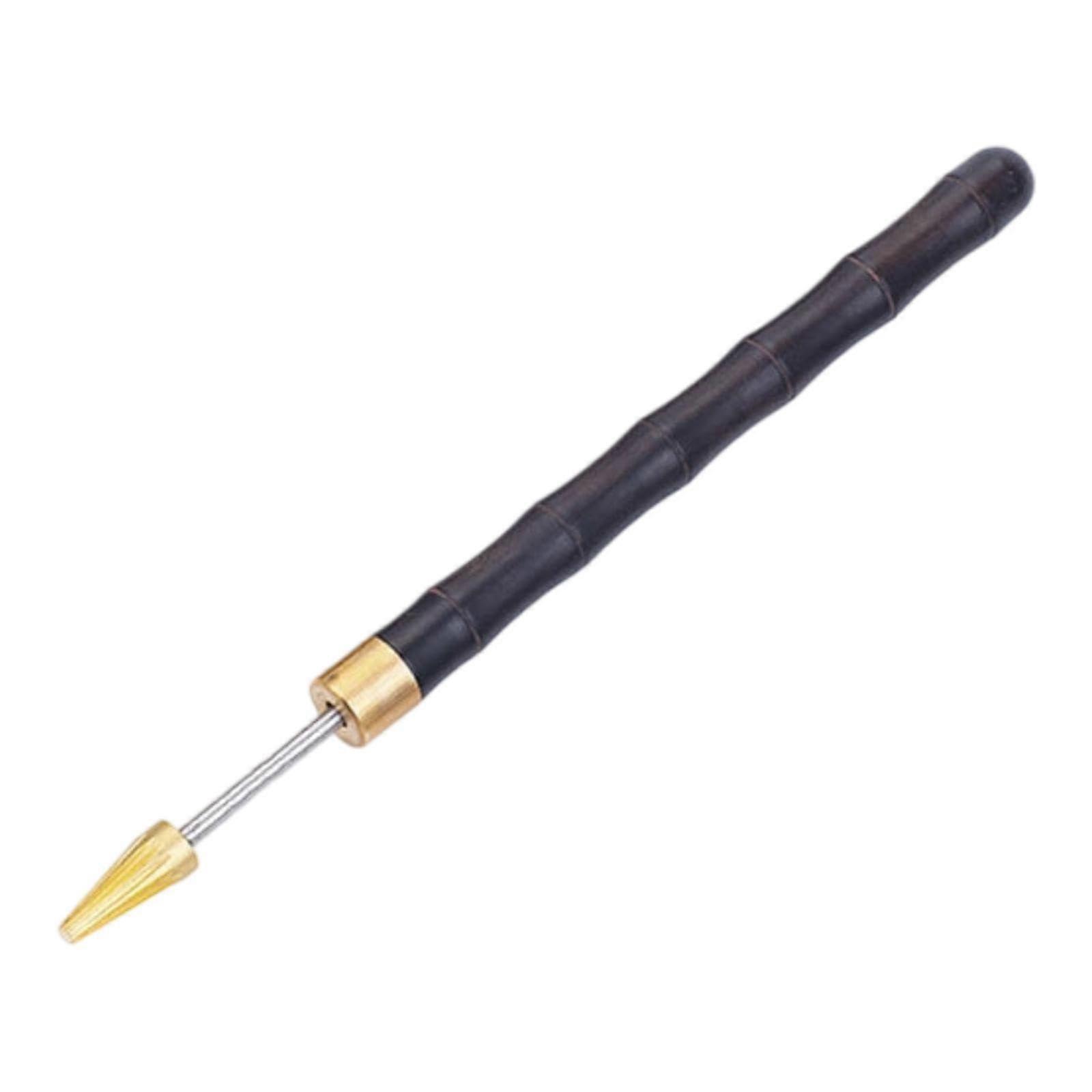 Edge dyeing stick, edge oil stick, practical, multifunctional art and artist supplies, conical tip, professional printing tool, black handle