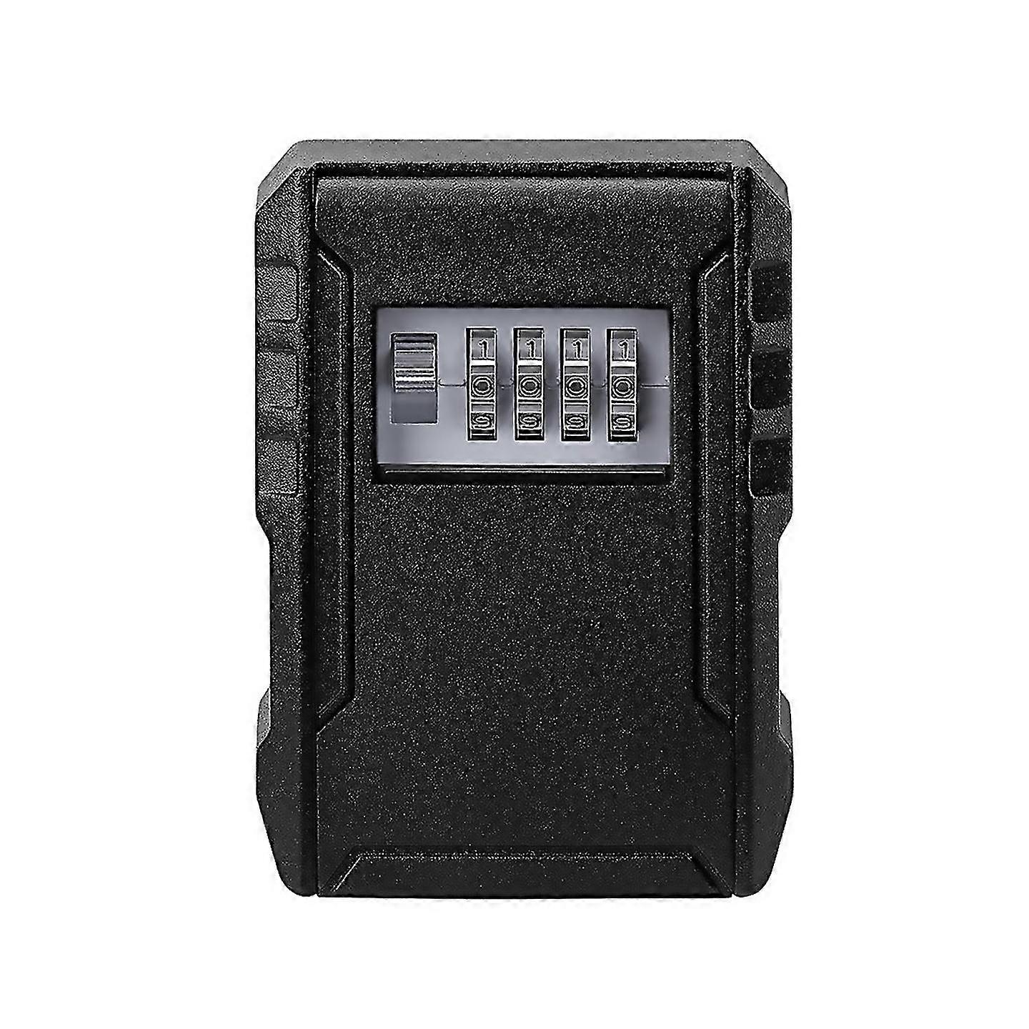 For Metal Password Key Box Wall Mounted 4 Digits Password Storage Box