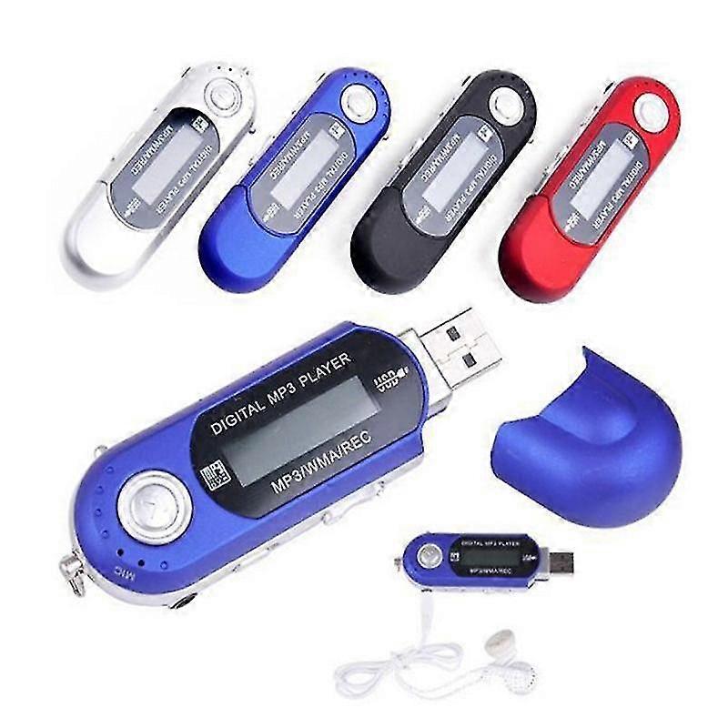 Digital MP3 Player with LCD Screen - 32GB TF Support & FM Radio - UK Edition