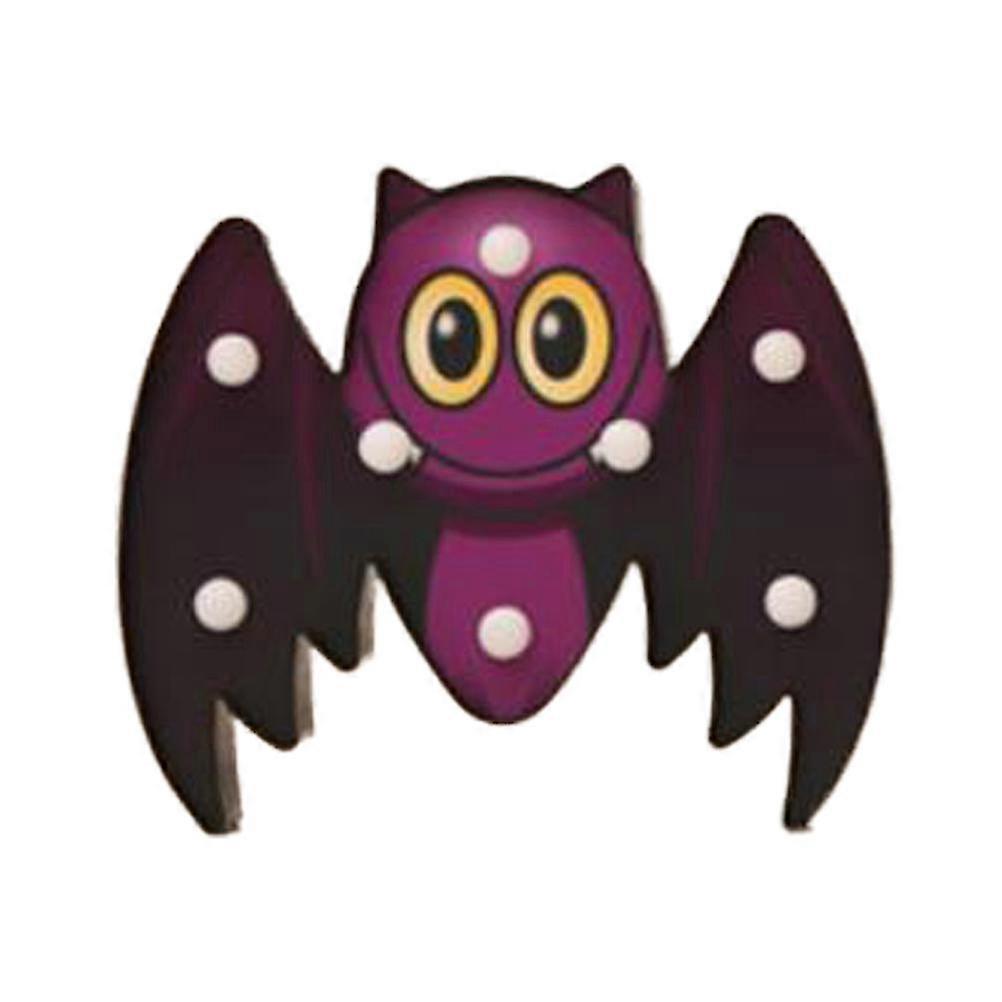 Stylish Bat Designed Lighting Perfect For Halloween Party Atmosphere Creation In Purple 1Pcs