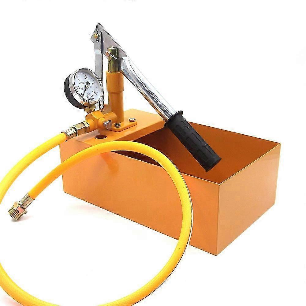 25kg Copper Water Pressure Test Pump Hand Pump Test Tool Hydraulic Testing Tool (pipe Random Color)