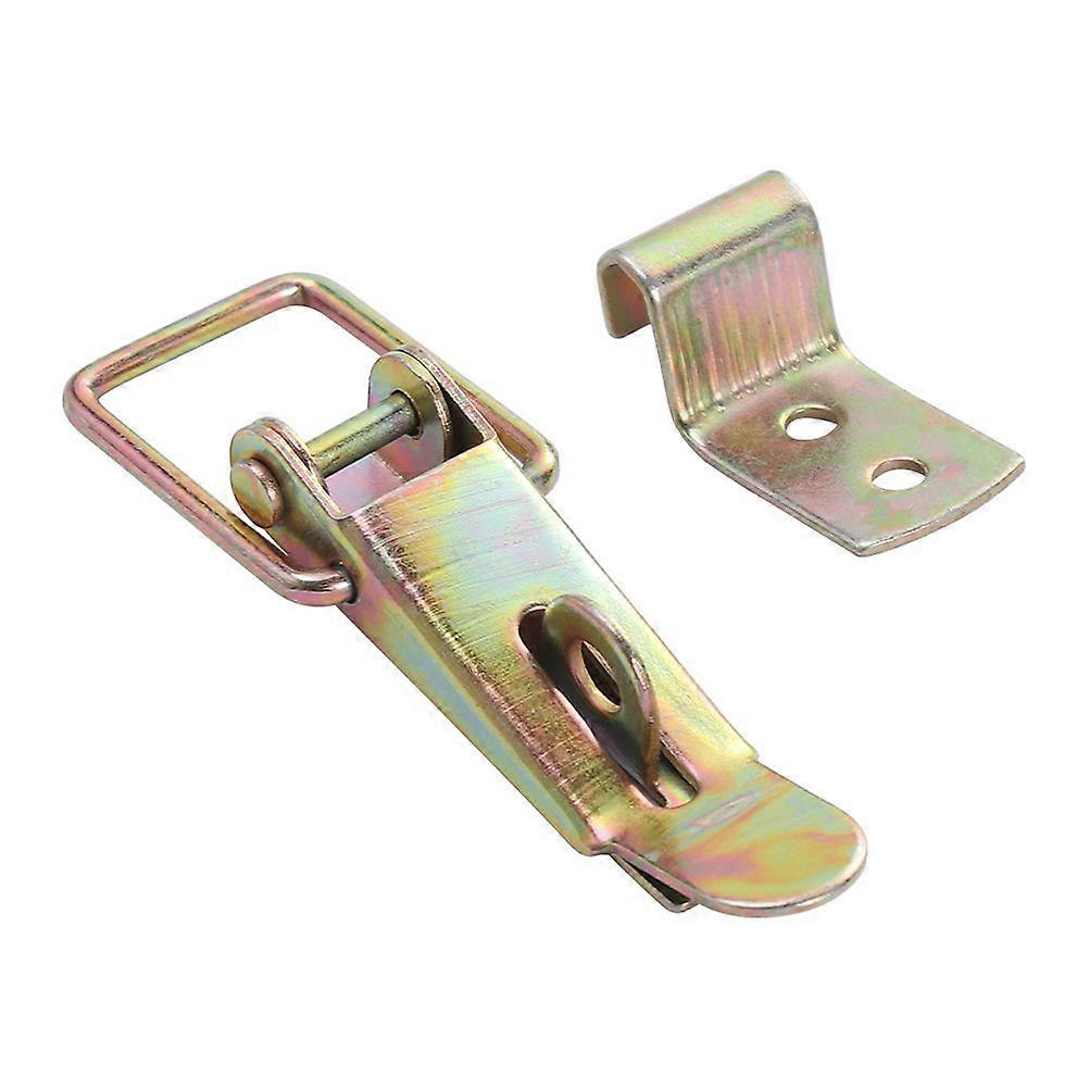 2 Sets Hold Down Clamp A16 Flexible Draw Latch Carriage Truck Door Draw Latches