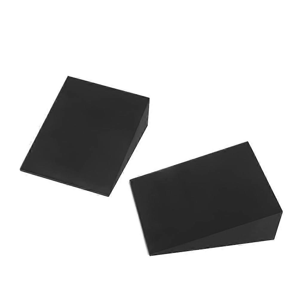 2Pcs Yoga Wedge Blocks EVA Yoga Wedge Stretch Slant Boards Exercise Yoga Block Pilates Wedge Squats Fitness Accessories