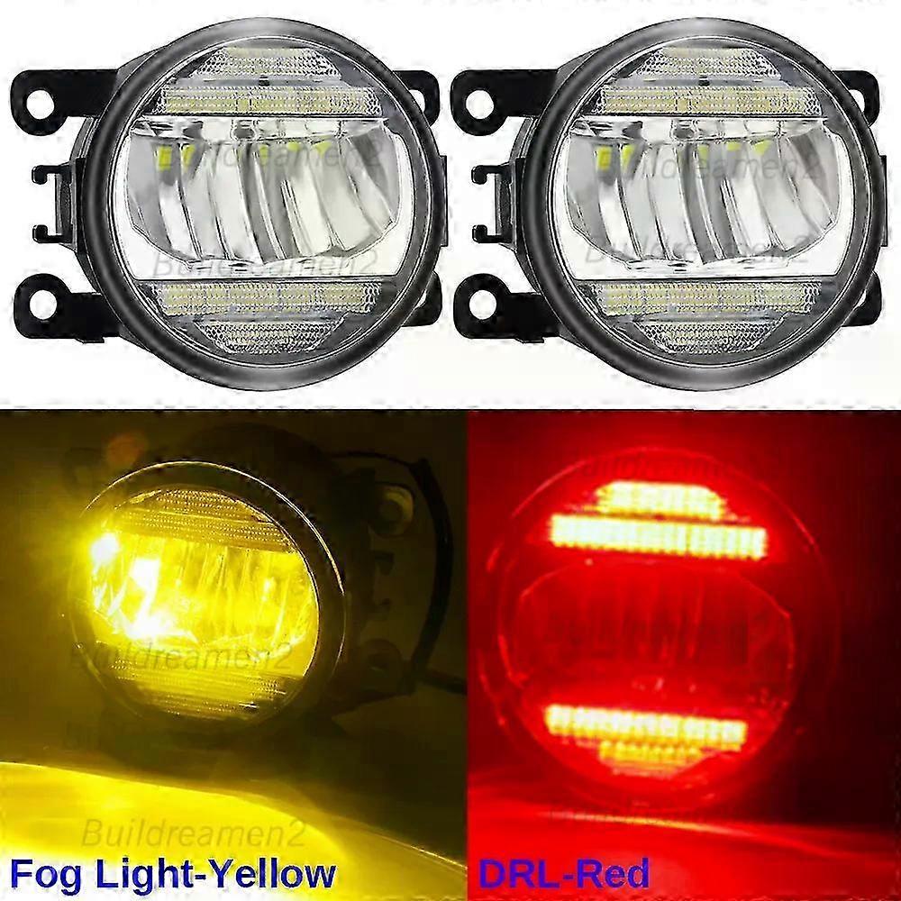 Enhanced H11 LED Fog Lights for Renault Kangoo Grand Kangoo 2/II 2007-2021: 2-Piece 30W Canbus Daytime Running Lamp DRL Accessories