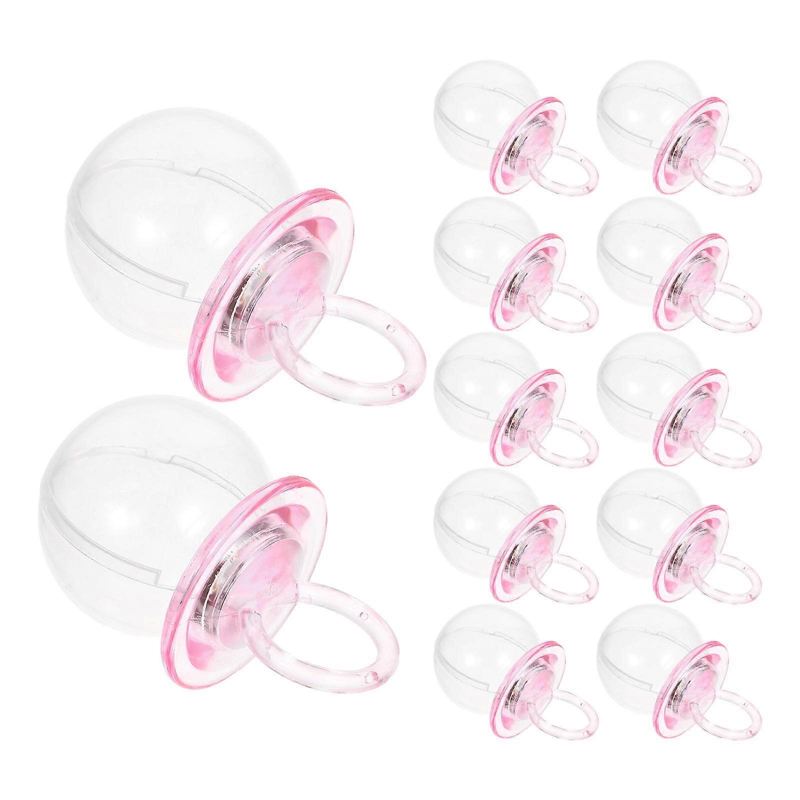 Creative Design Candy Boxes 12Pcs Mini Pacifier Storage For Guests At Baby Shower Parties And Themed Events