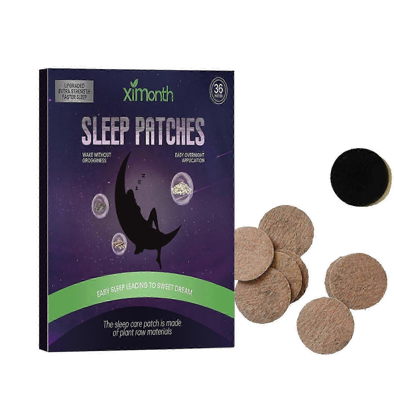Ximonth Sleep Patch: Help with Sleep, Reduce Dreaming, Relieve Body Stress, and Promote Sleep with an Acupoint Sleep Patch