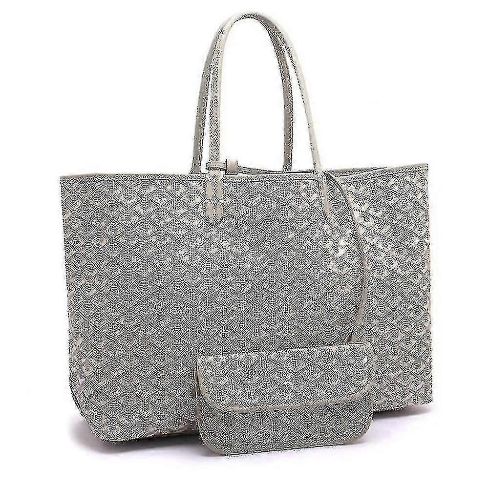 תיק כתף נייד לנשים עם PU, כיס חוף עמיד למים