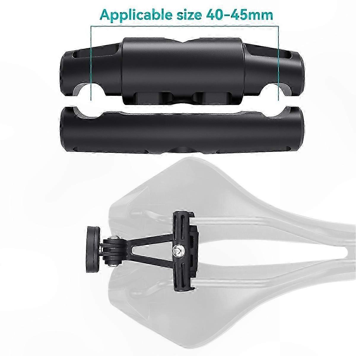 Bike Seatpost Holder with Tail Light and Saddle Mount for Varia-Compatible Devices