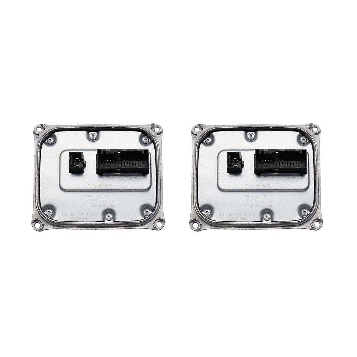 2X LED Headlight Drive Module Control Unit Ballast for W205 S205 S63 C180L C350 A2229008005
