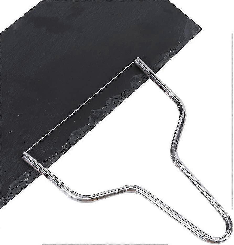 Stainless steel cheese slicer for kitchen use, handheld wire cutter for soft and hard cheese