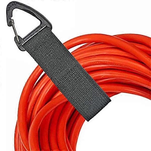 Extension Cord Organizer (8-Pack), Extension Cord Holder for Garage Organization and Storage, Heavy Duty Storage Straps