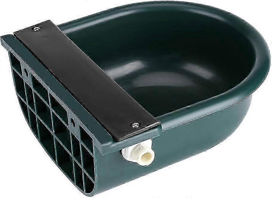 4L Automatic Water Feeder Bowl with Floating Valve for UK Farm Animals Like Horses, Dogs, and Sheep