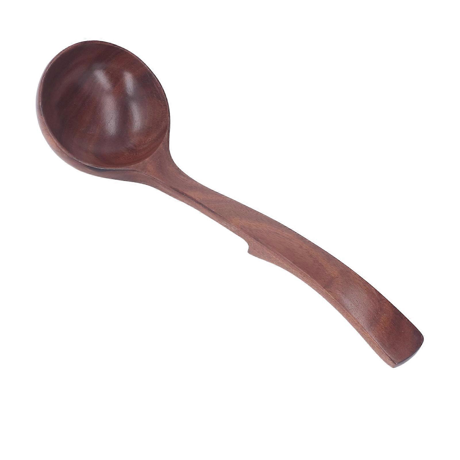 Solid Wood Wooden Ladle Spoon Type 2 Eco Friendly Kitchen Utensil