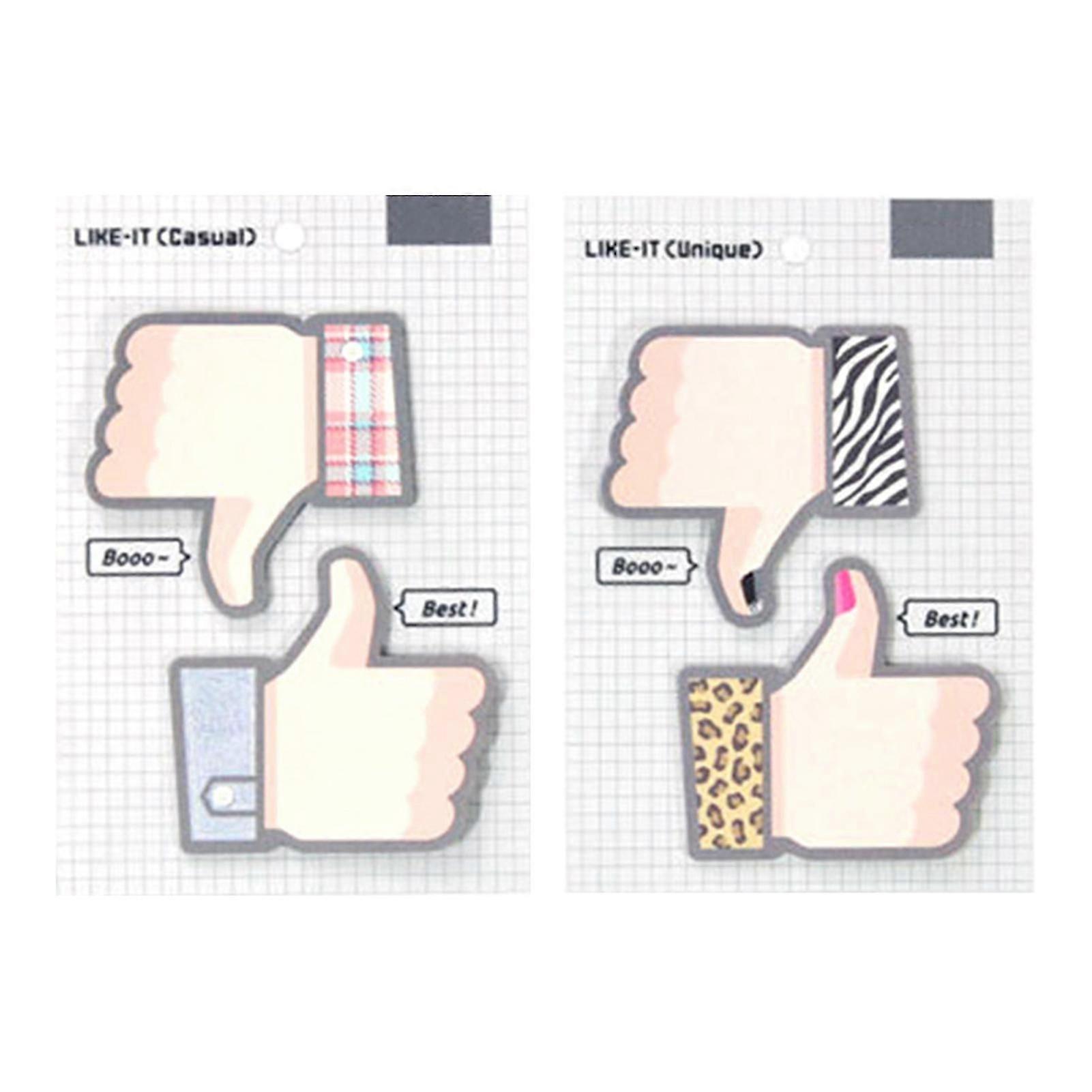 40 Sheets Self-adhesive Sticky Notes, Multifunctional Bookmark Stickers for Students