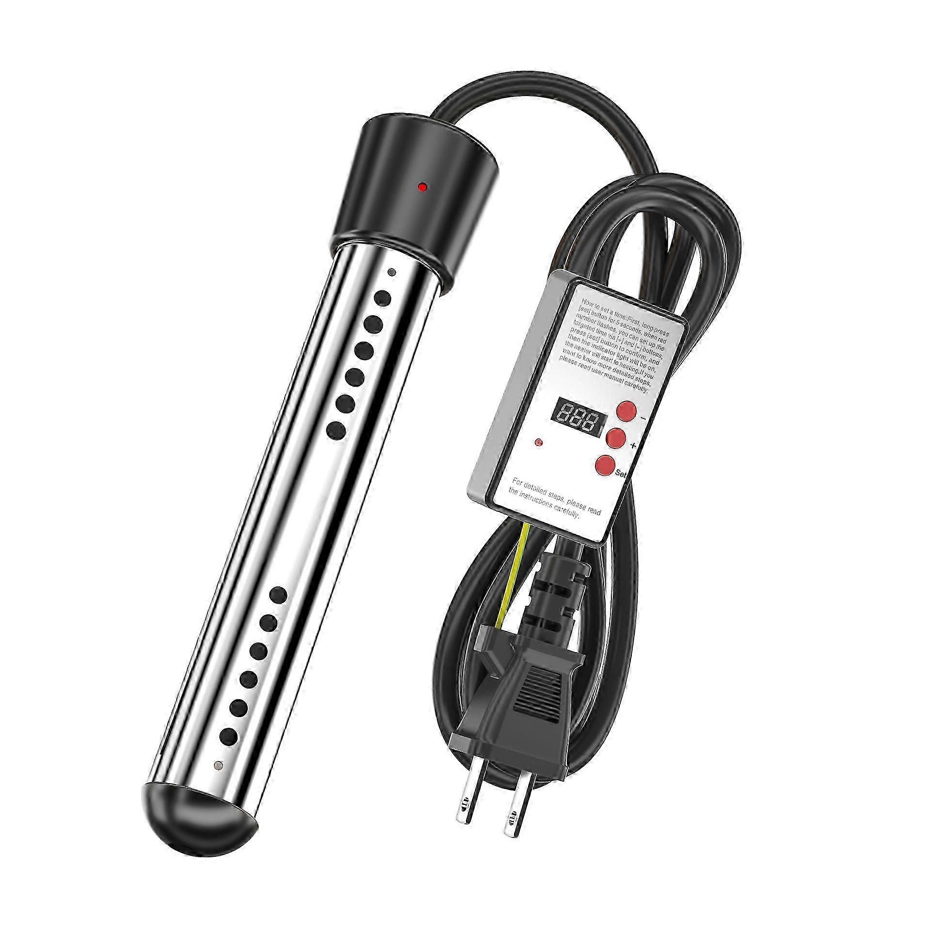 1500W浸漬水ヒーター、スマート水中水ヒーター、スマートタイミング、プールバスタブ用給湯器-A