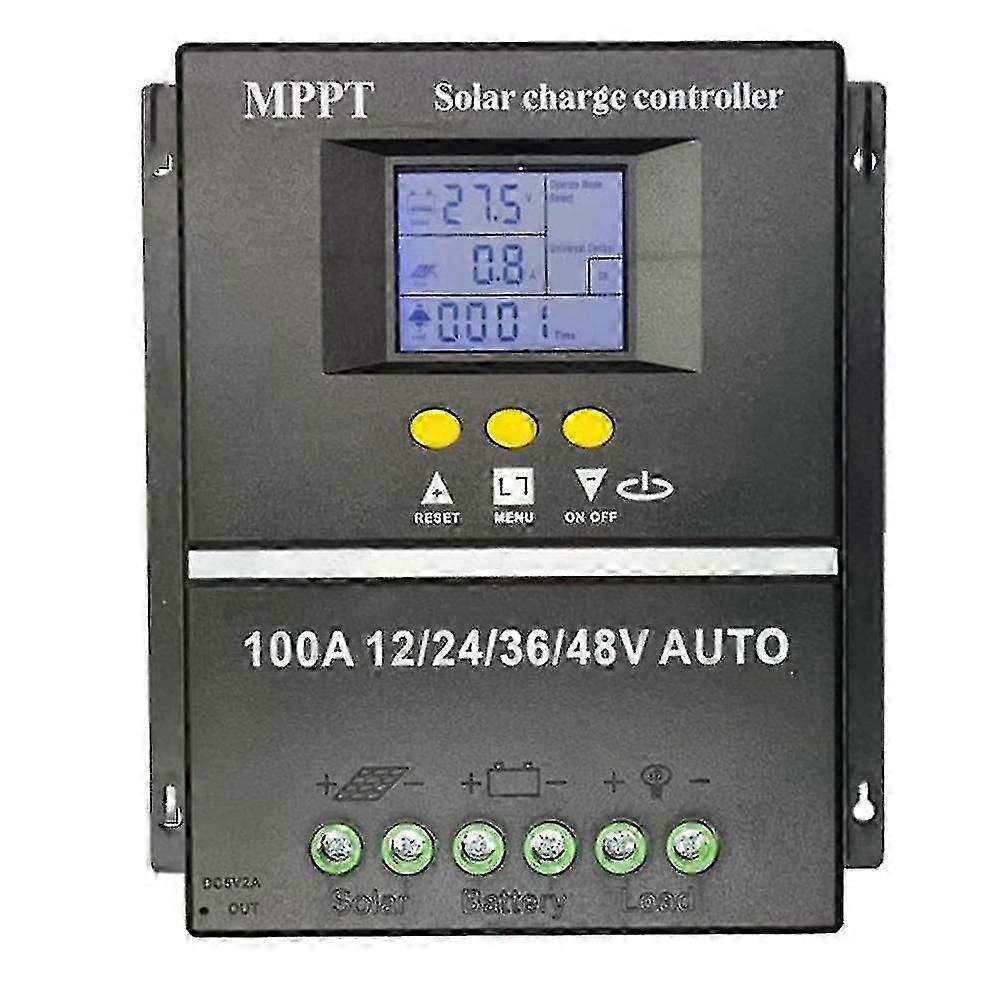 Mppt/pwm Solar Charge Controller 12v/24v/36v/48v Auto Controller Solar Pv Battery Charger With Lcd