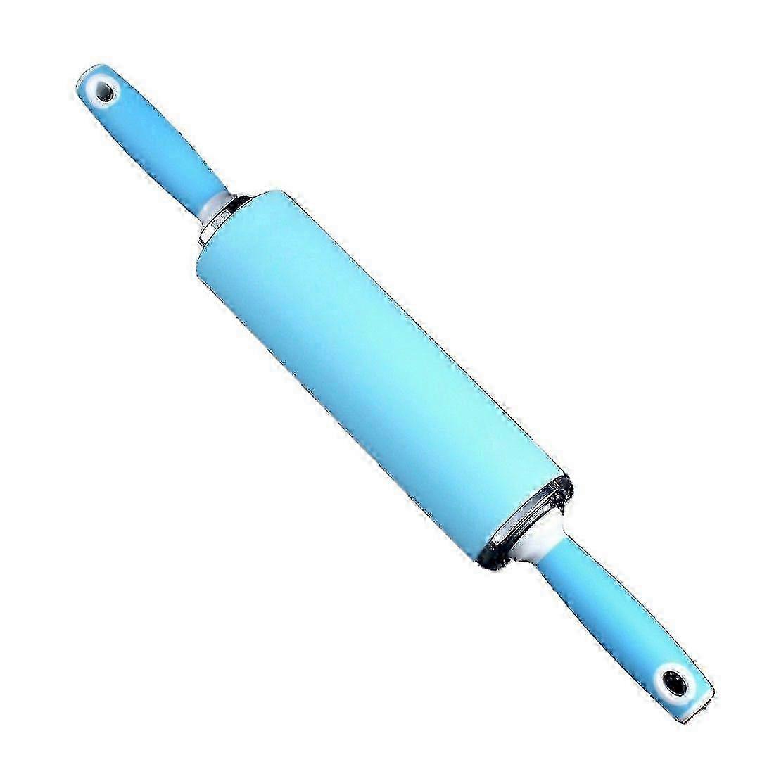 Silikonkjevle, non-stick deigrulle for kjevling og baking, BPA-frie silikon deigruller-D