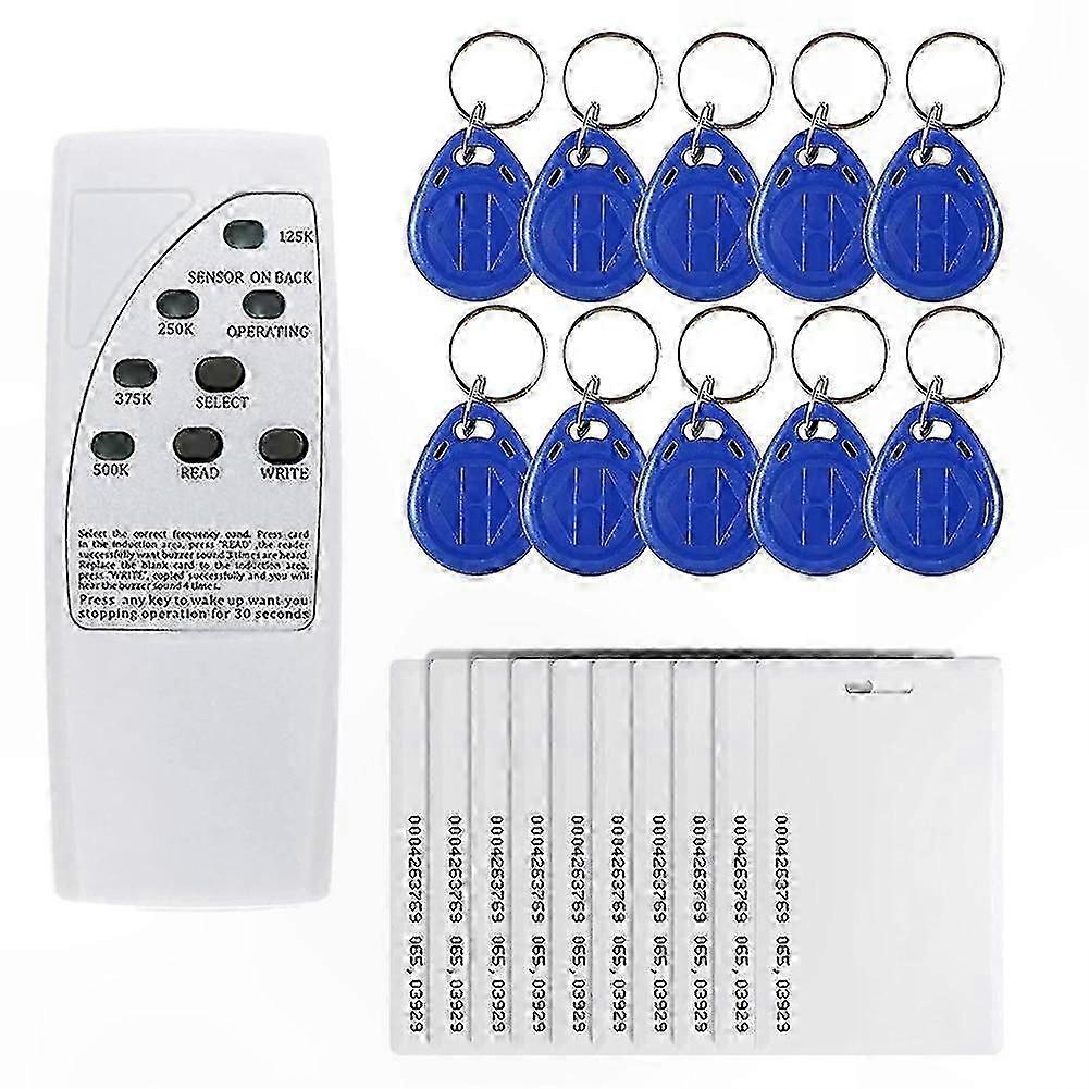 125kHz RFID ID Card Reader and Key Copier with EM4305 Chip Support