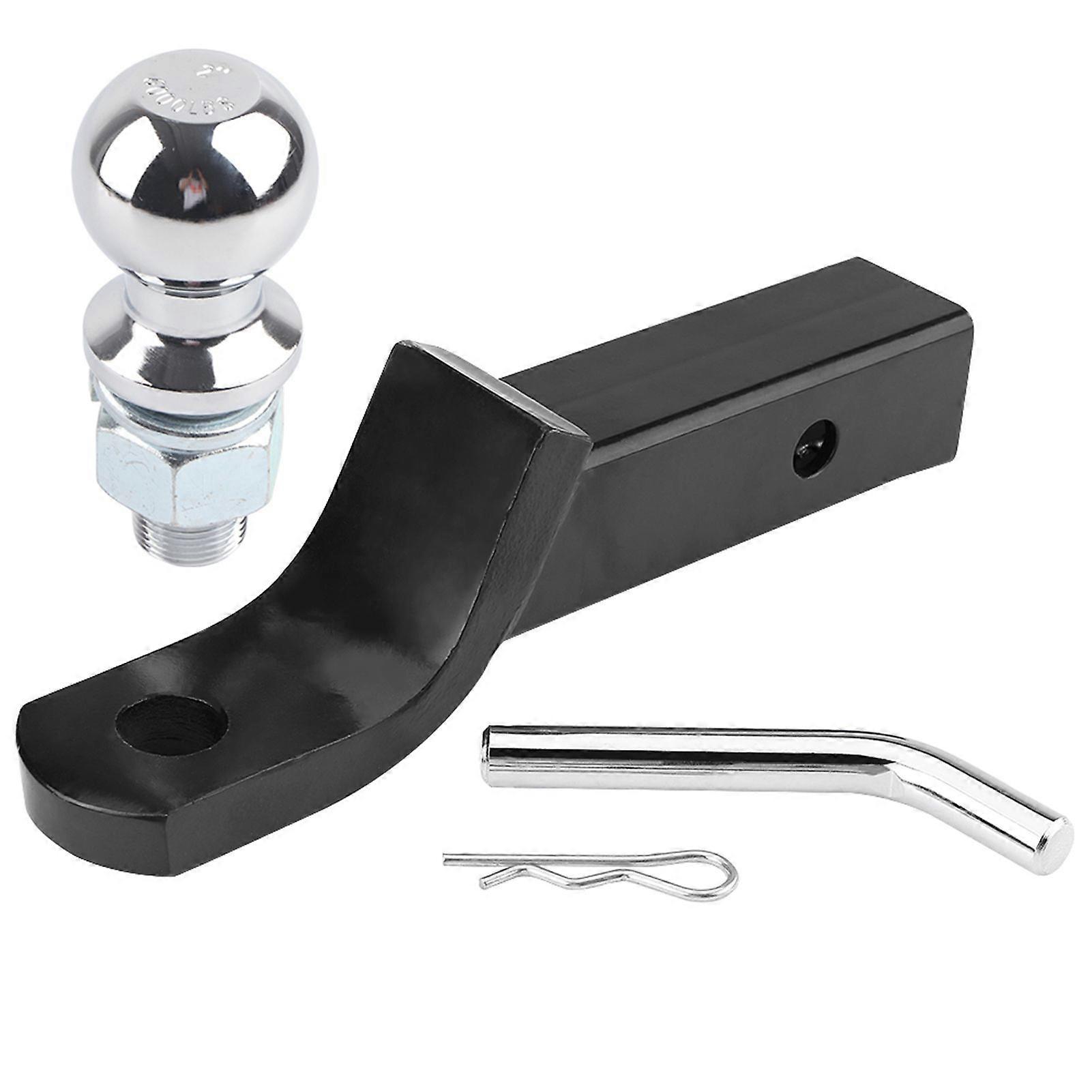 2Inch/50mm Trailer Ball Mount Tongue Hitch Receiver for Towing Towbar Caravan Truck