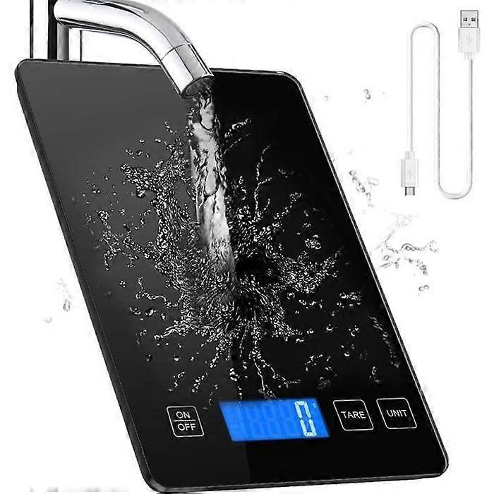 Electronic Kitchen Scale, Precision Food Scale, 10kg/1g, 5 Units, Tare Function and Auto Shut-Off