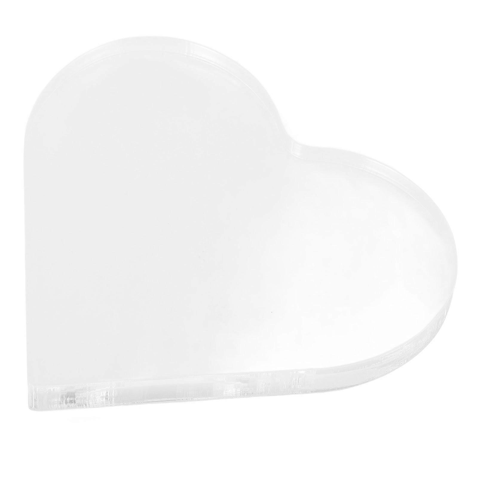 Transparent Acrylic Board Acrylic Blank for DIY Craft Use 3Pcs