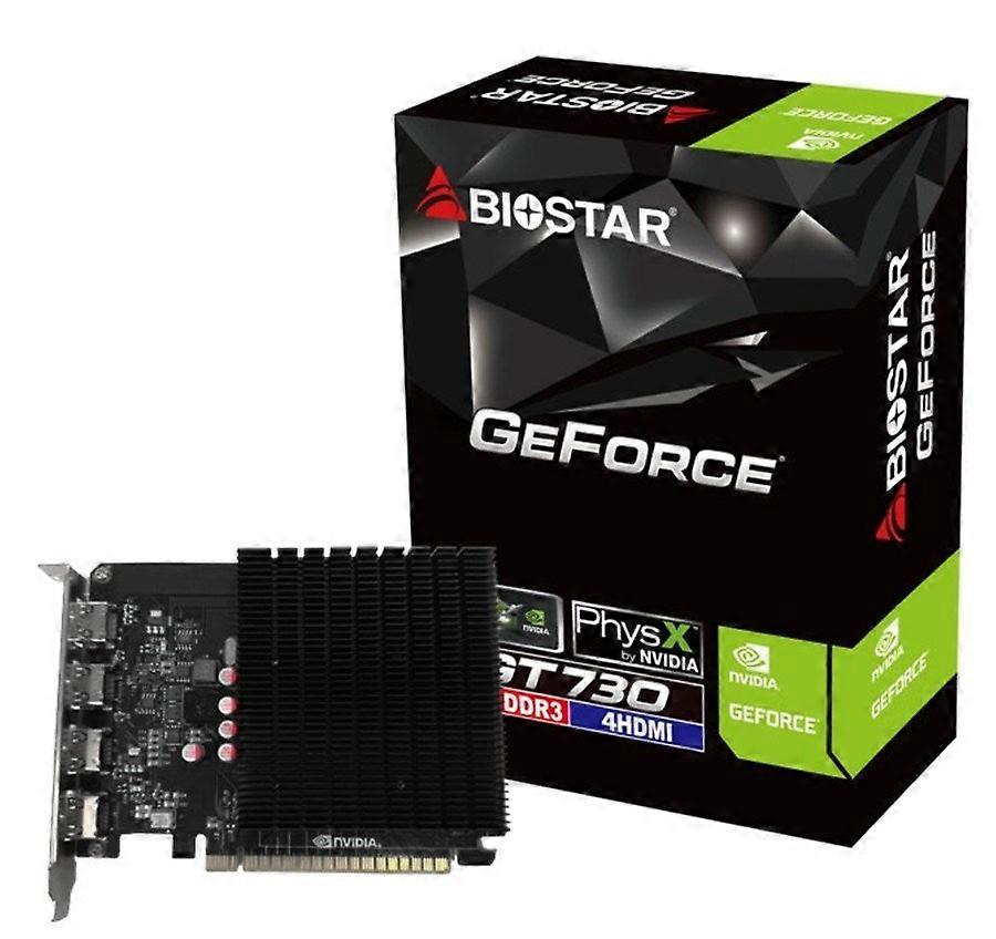 Biostar GT 730 4Gt 4xhdmi näytönohjain