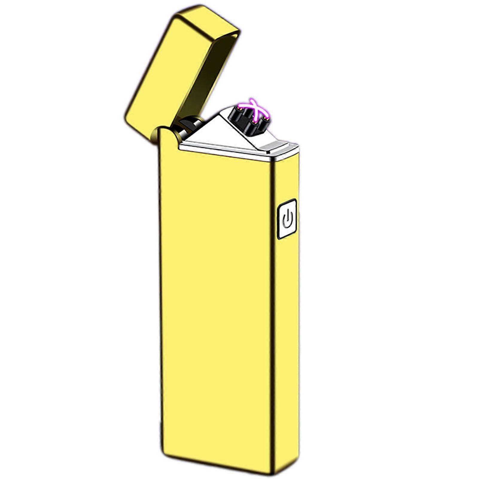 Usb Rechargeable Dual Arc Plasmas Lighter For Cigarettes Unrivaled Windproof Performance with Dual Arc Technology Thoughtful Present