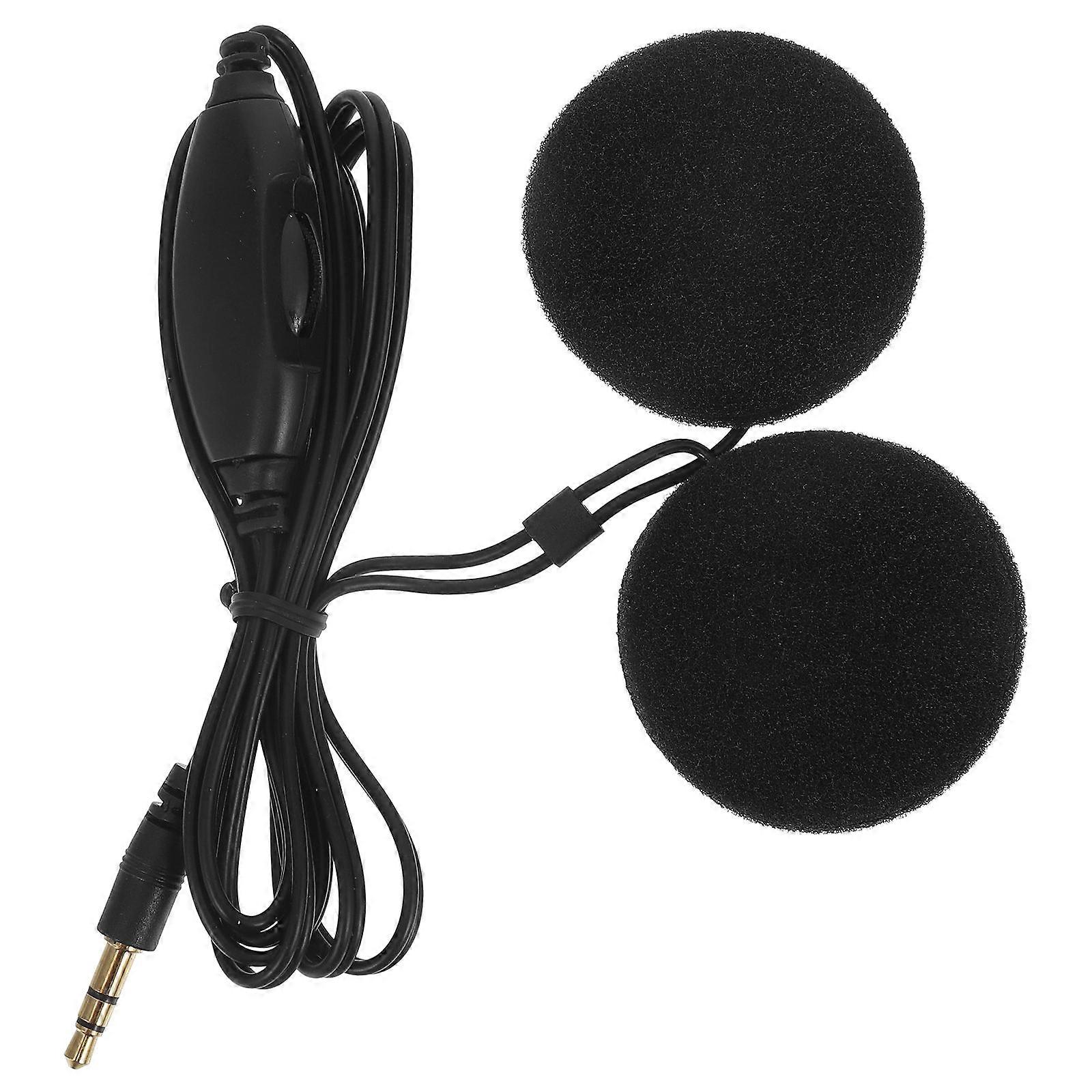 Motorcycle Headset Motorcycle Intercom Headset for Calls 2Pcs