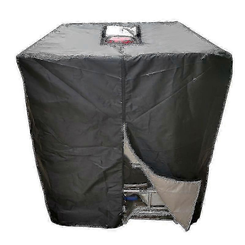 Ibc Tonバレル保護カバー防水ダストプルーフ雨水タンクコンテナ日焼け止めシェード210dオックスフォード布Uvレイプロテクター用1000l水タンク