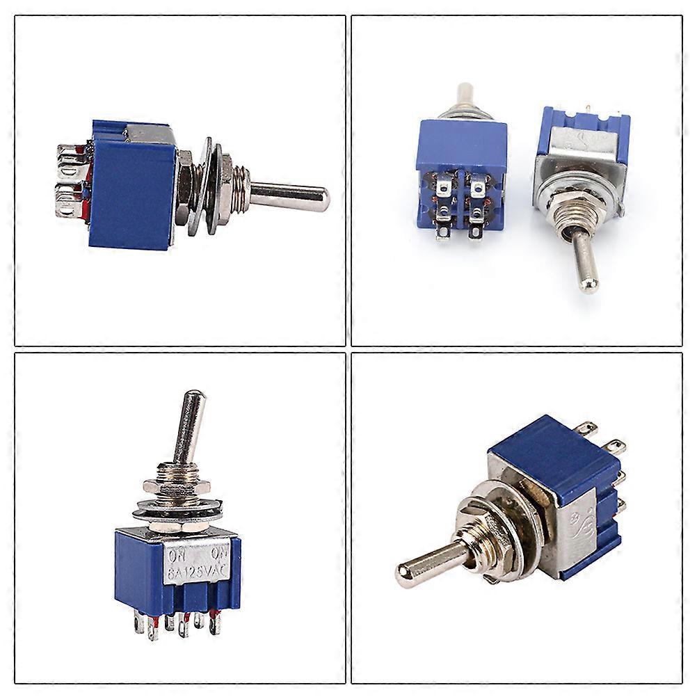 Ac Toggle Switch for High Voltage Circuits Electrical Components Blue for Switching Lights 20Pcs