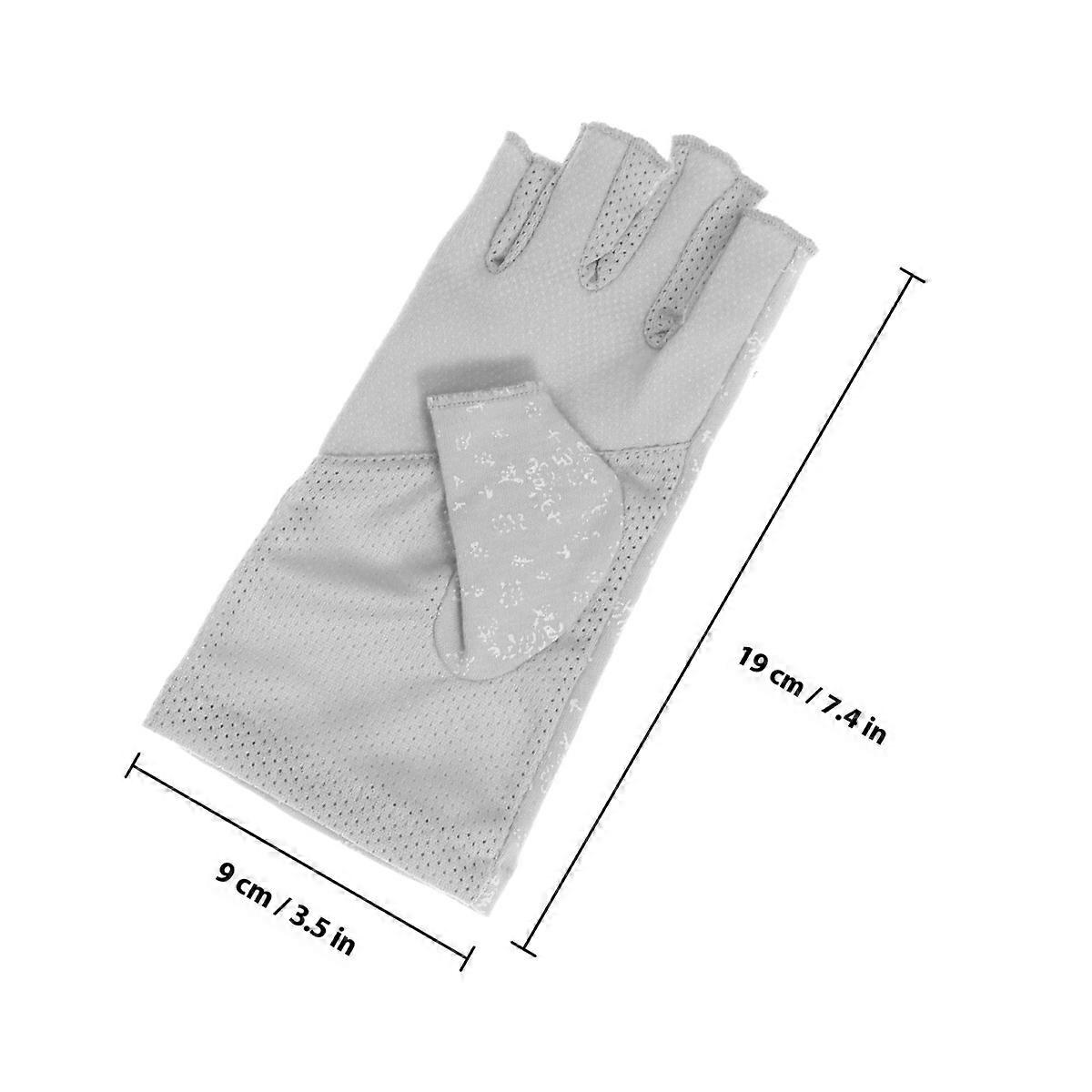 Gloves Half-Finger for Protection Skid Resistance