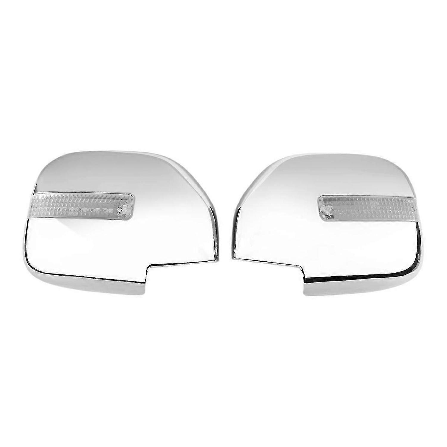 for Land Cruiser 100 FJ100 LX470 1998-2007 Side Rearview Mirror Cover Cap with Turn Signal Light
