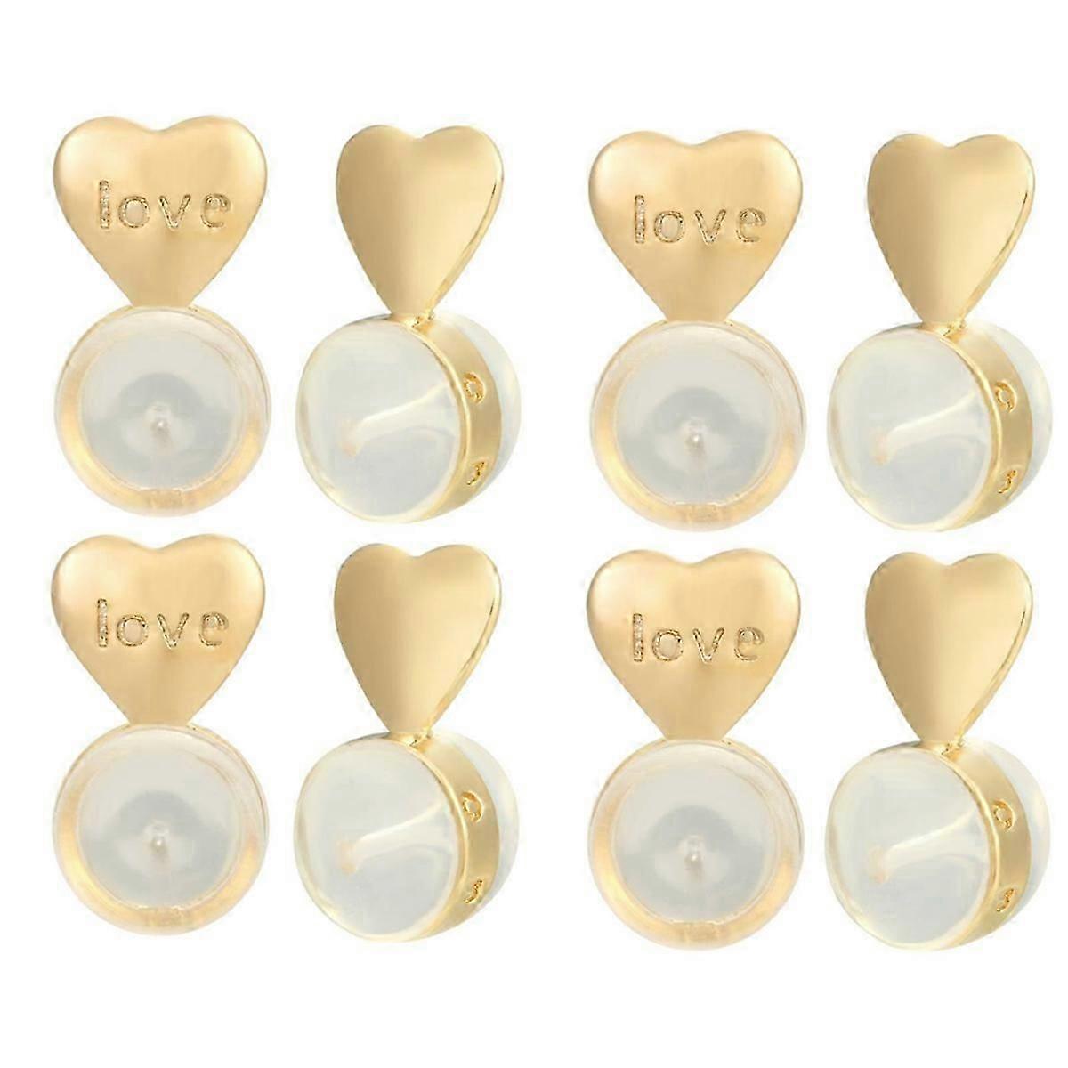 8PCS Earring Backs for -Ears