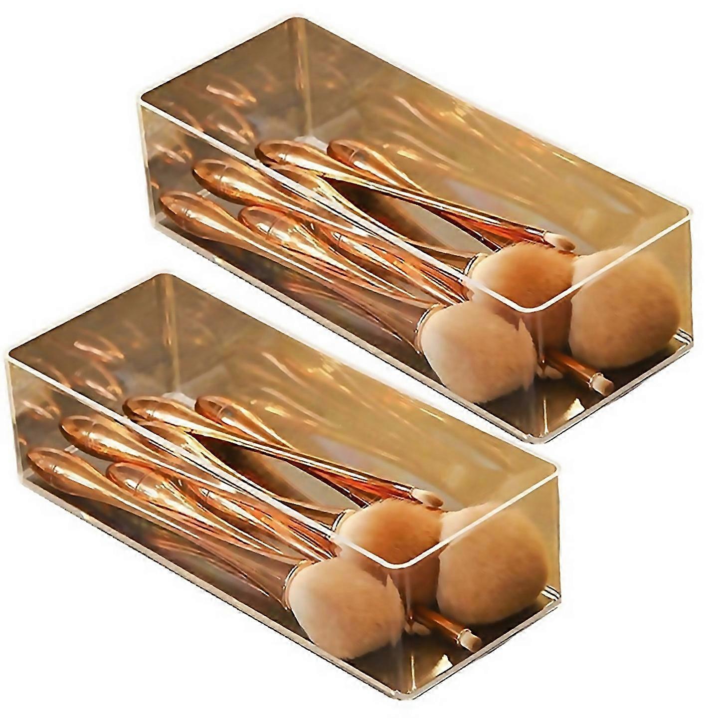 For Transparent Acrylic Cosmetic Layered Storage Box