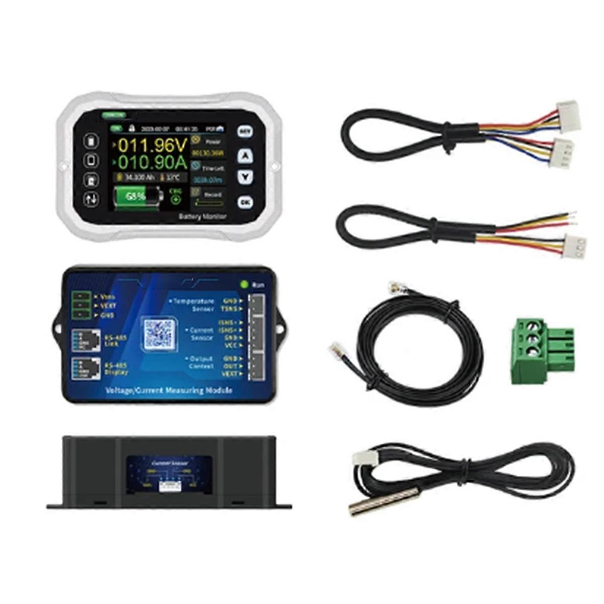 KH160F Bluetooth Battery Monitor 0-120V 600A Voltage Current Tester