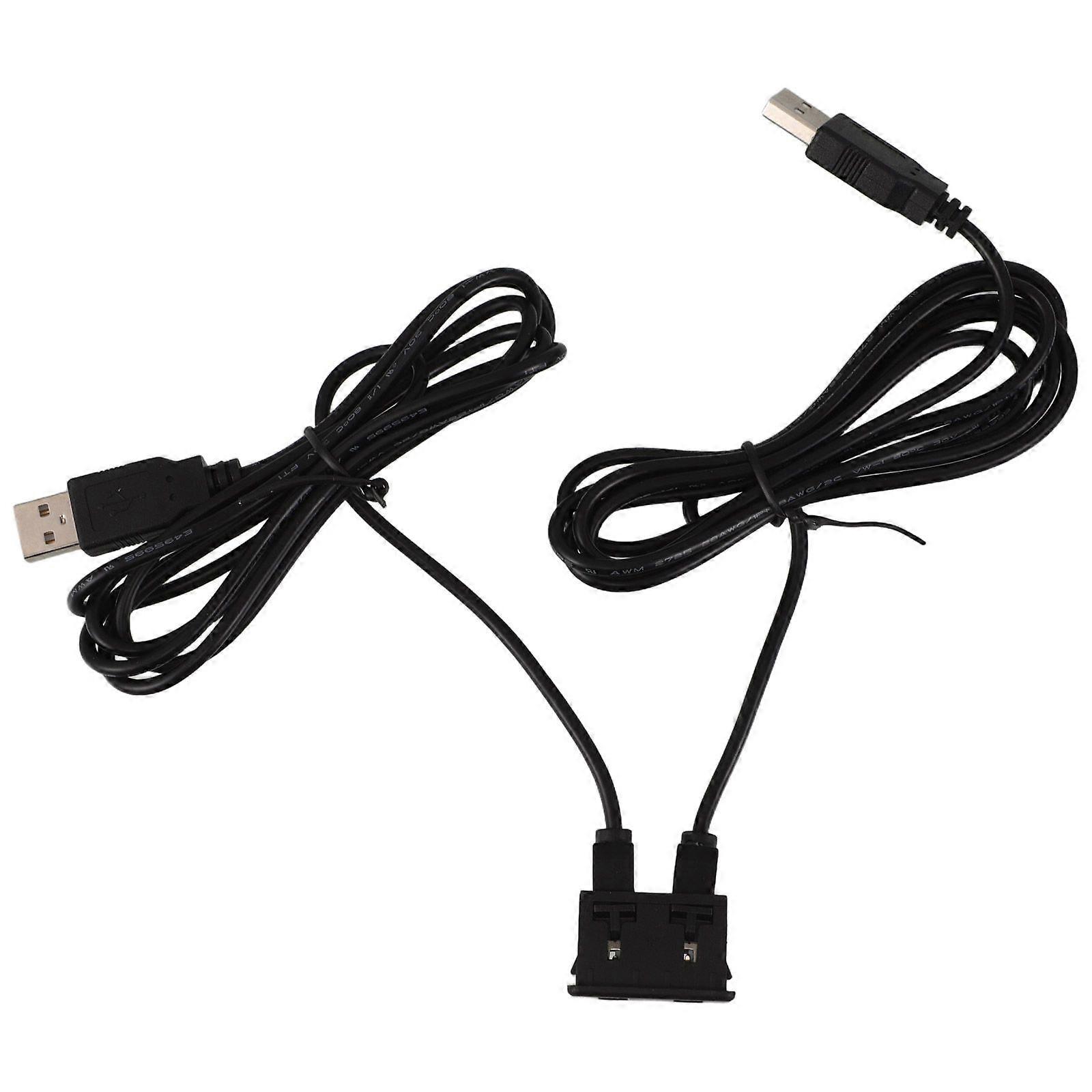 Car Charger Port Extension: Dual USB Charger Extender - High Efficiency Charging Port Extension Cable With Outlet - Universal For Multiple Devices