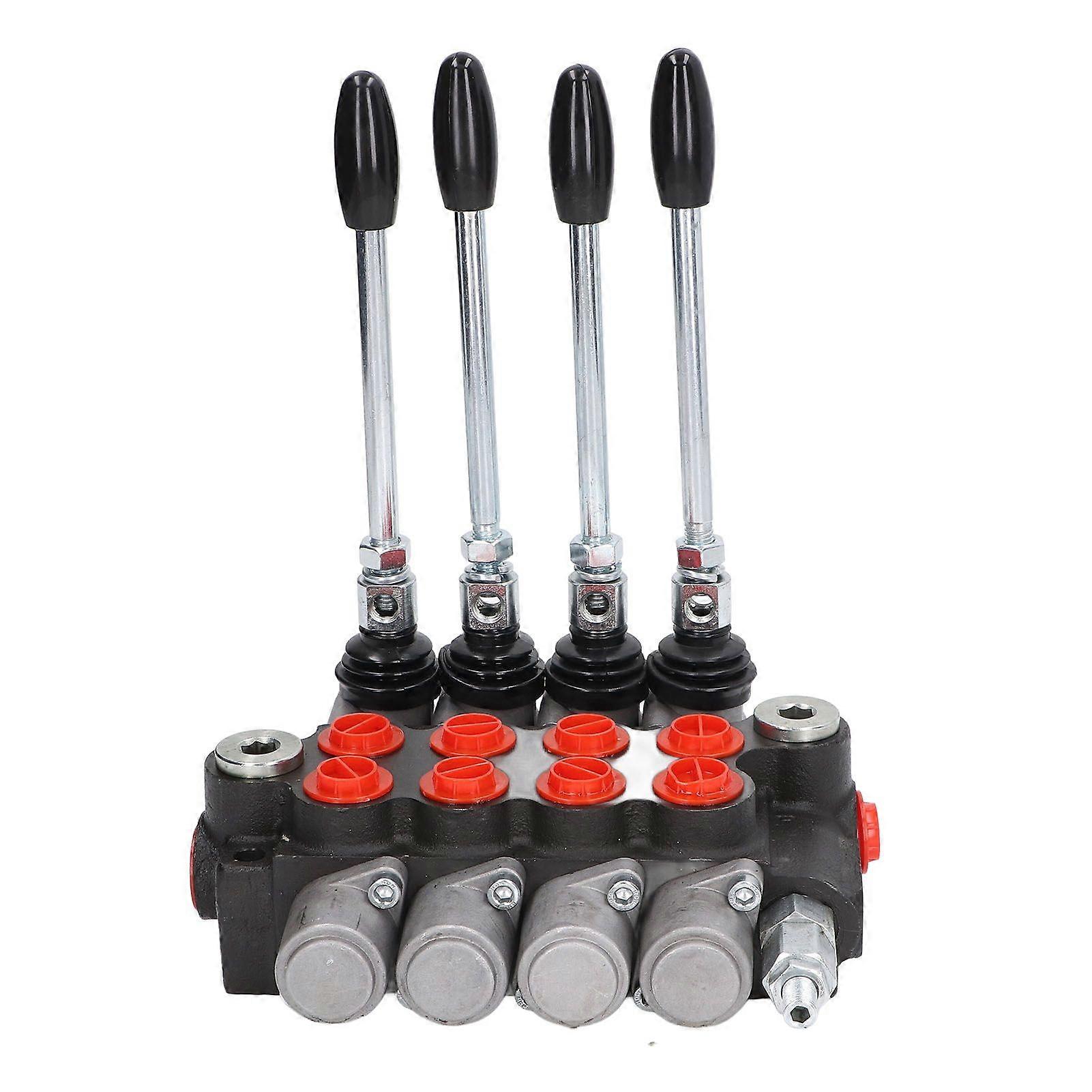 Hydraulic Directional Control Valve P40 4OT 4 Spool 16.2MPa 1/2in Double Acting Hydraulic Valve Mechanical Parts