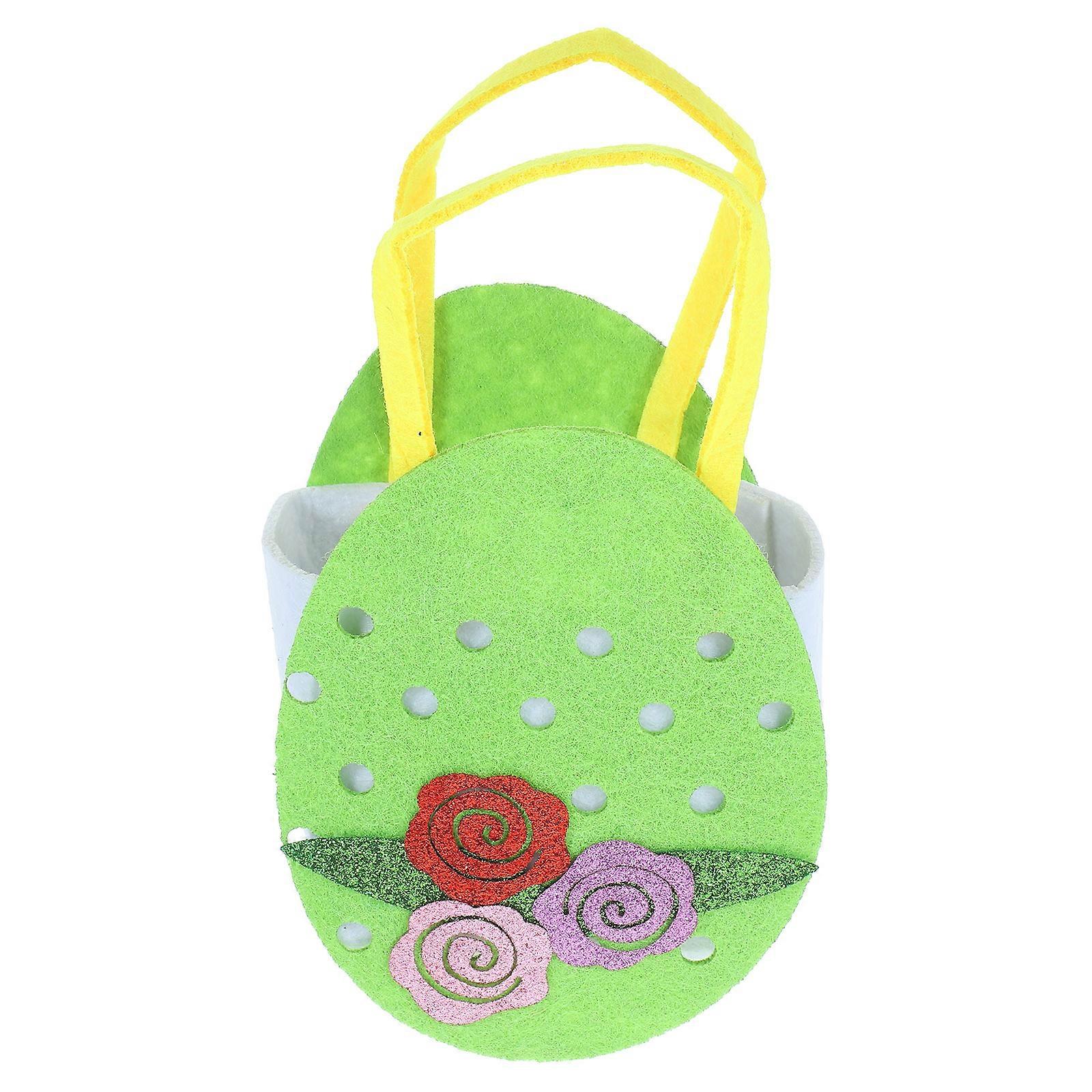 5Pcs Green Bags Tote Pouch for Candy Storage Needs