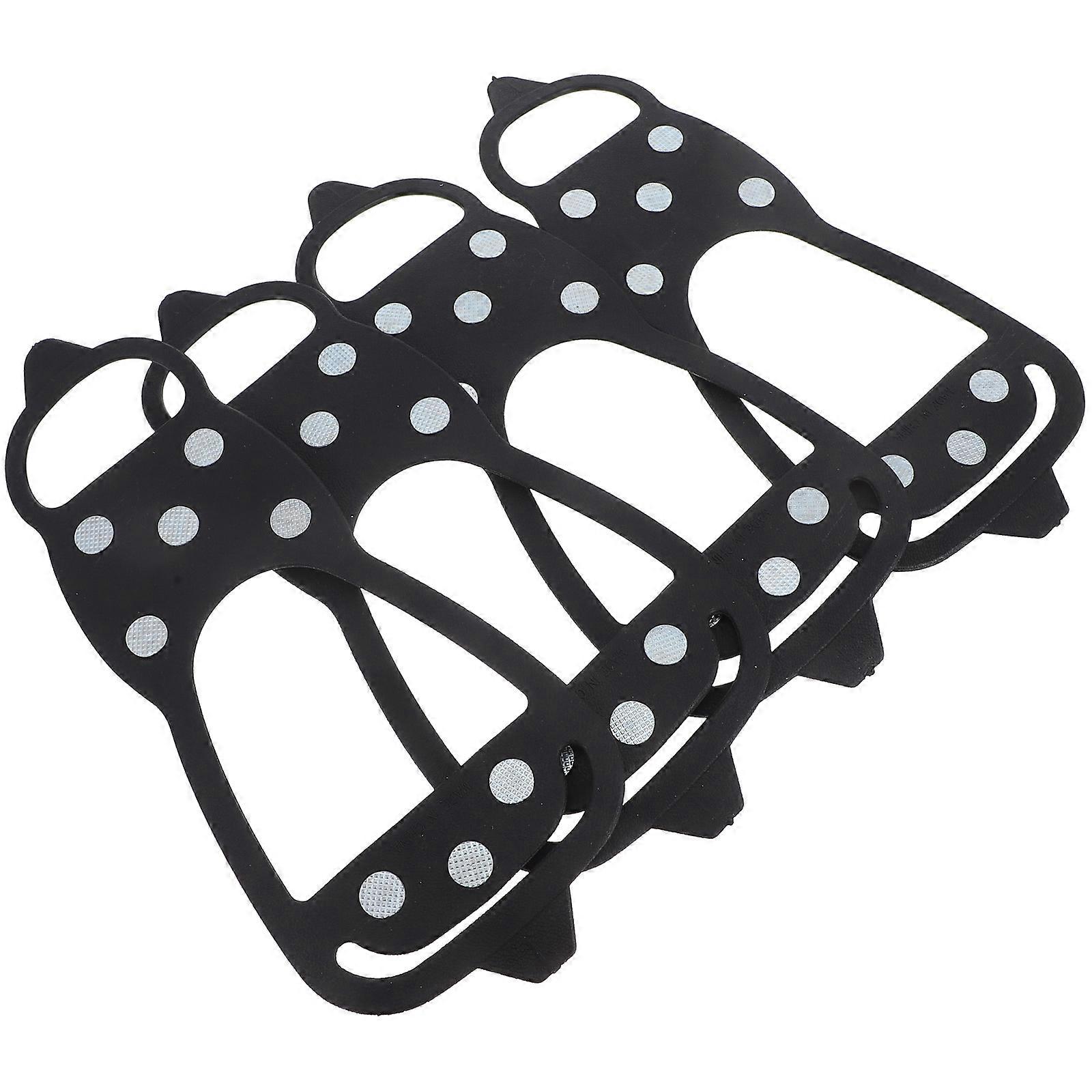 Climbing Equipment 2Pcs Ice Cleats Shoe Spikes for Outdoor Traction